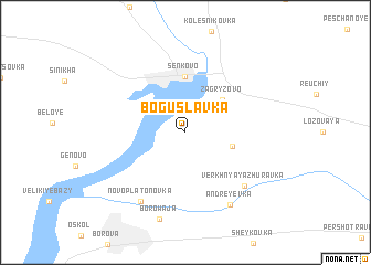 map of Boguslavka