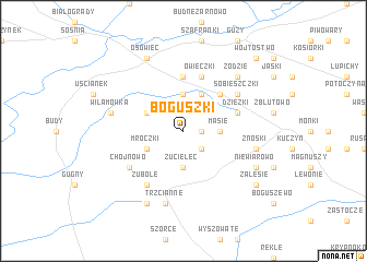 map of Boguszki