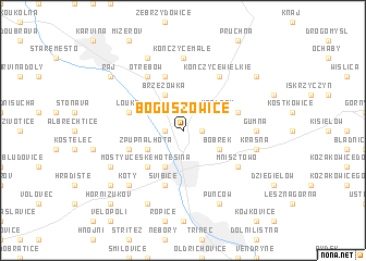 map of Boguszowice