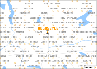 map of Boguszyce