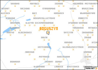 map of Boguszyn