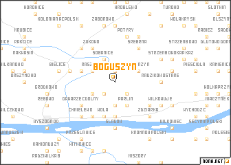 map of Boguszyn