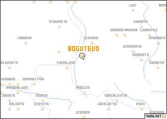 map of Bogutevo