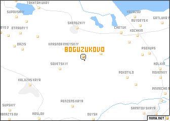 map of (( Boguzukovo ))