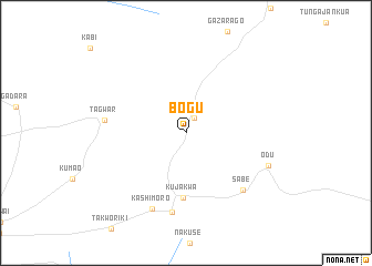 map of Bogu