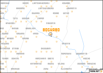 map of Bogwabo