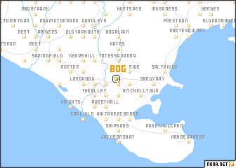 map of Bog