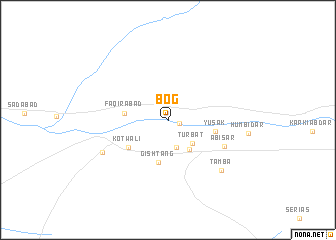 map of Bog