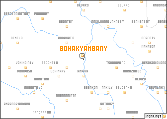 map of Bohaky Ambany