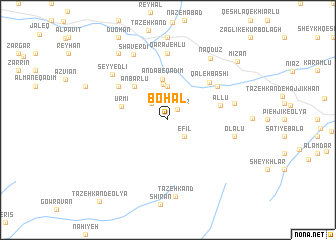 map of Bohal