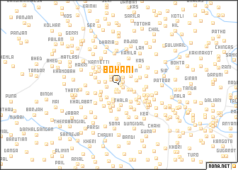 map of Bohāni