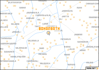 map of Bohar Bāth