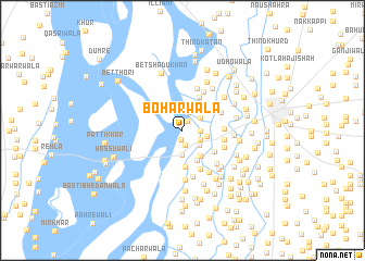 map of Boharwāla