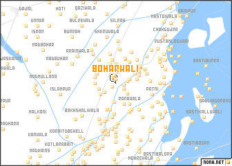 map of Boharwāli