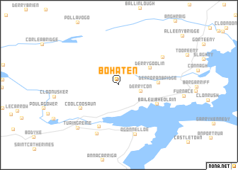 map of Bohaten