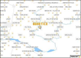 map of Bohatice
