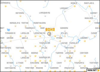 map of Bố Hạ