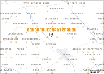 map of Bohdanovce nad Trnavou