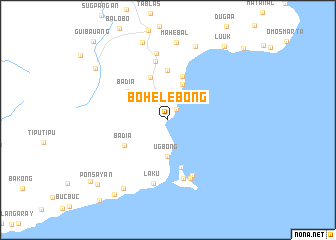 map of Bohelebong