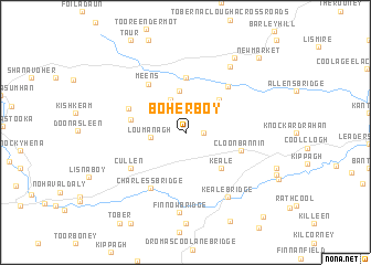 map of Boherboy