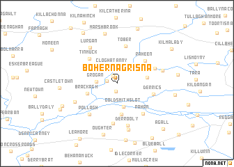 map of Bohernagrisna