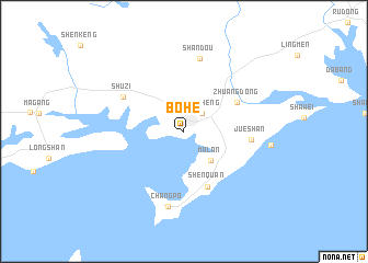 map of Bohe