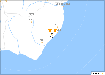 map of Bohé