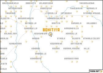 map of Bohitiya