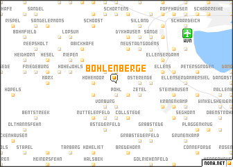 map of Bohlenberge