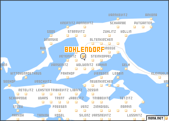 map of Bohlendorf