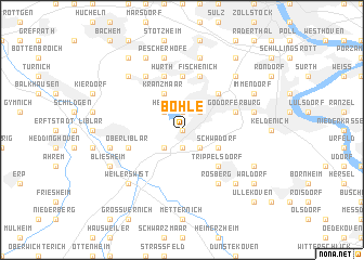 map of Bohle