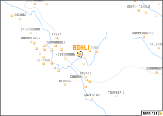 map of Bohlī