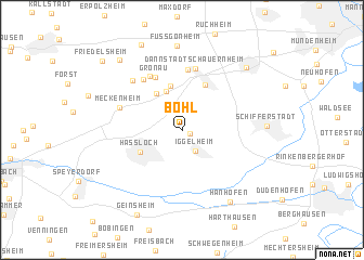 map of Böhl