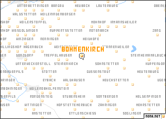 map of Böhmenkirch