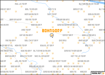 map of Bohndorf