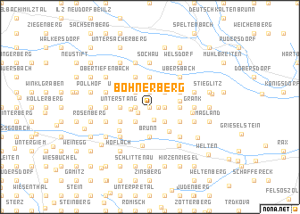 map of Bohnerberg