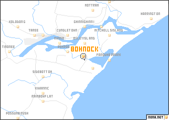 map of Bohnock