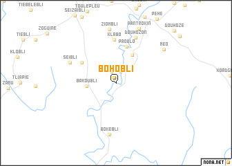 map of Bohobli