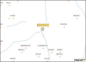 map of Bohoke