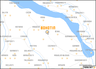 map of Bohotin