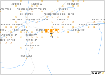 map of Bohoyo