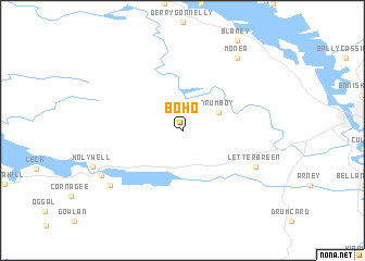 map of Boho