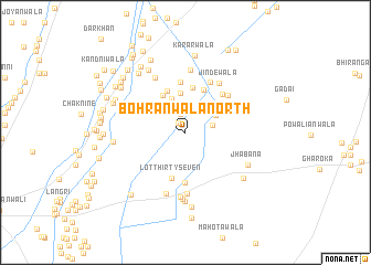 map of Bohrānwāla North