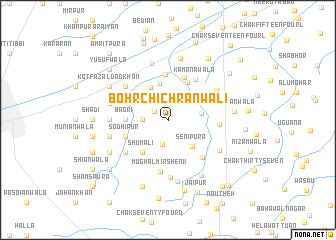 map of Bohr Chichranwāli