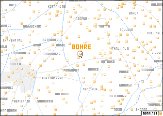 map of Bohre