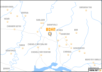 map of Bohr