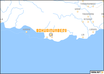 map of Bohuai Number 1