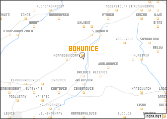 map of Bohunice
