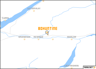 map of Bohuntine