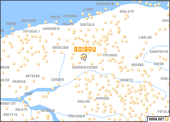 map of Boibau